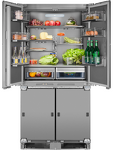 Превью картинка  Холодильник side by side HIBERG S-RFQ 800 B inverter #3