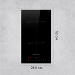 Превью картинка Индукционная варочная панель домино Zigmund & Shtain CI 60.3 B #9