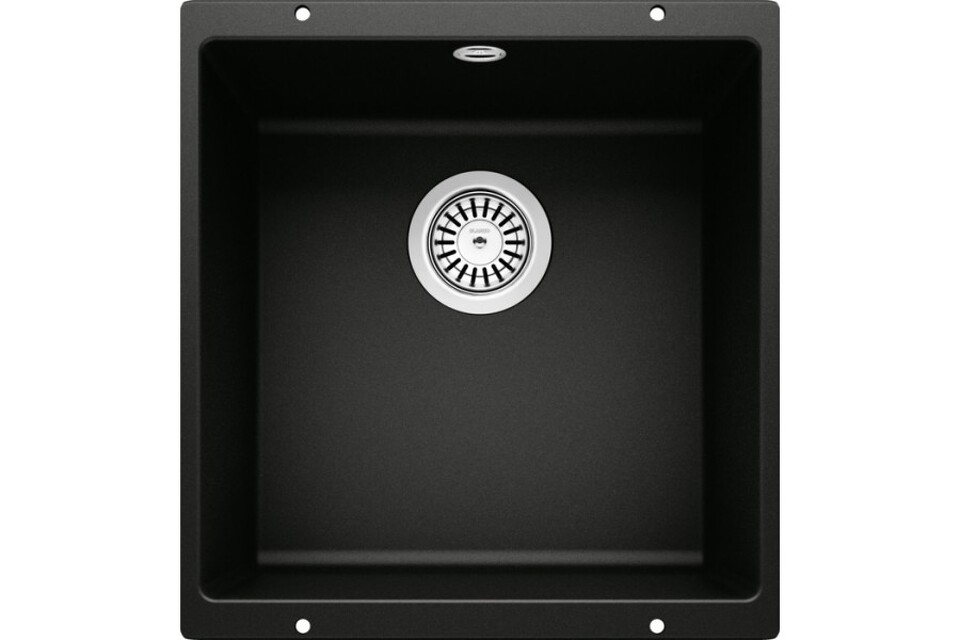 Фото Гранитная мойка Blanсo ROTAN 400-U SILGRANIT черный