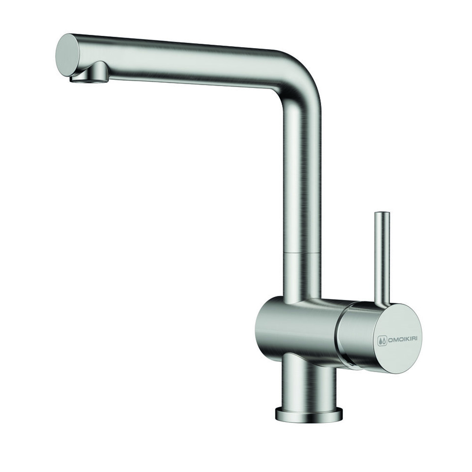 Фото Смеситель для кухни Omoikiri Tanigawa-BN латунь/нержавеющая сталь