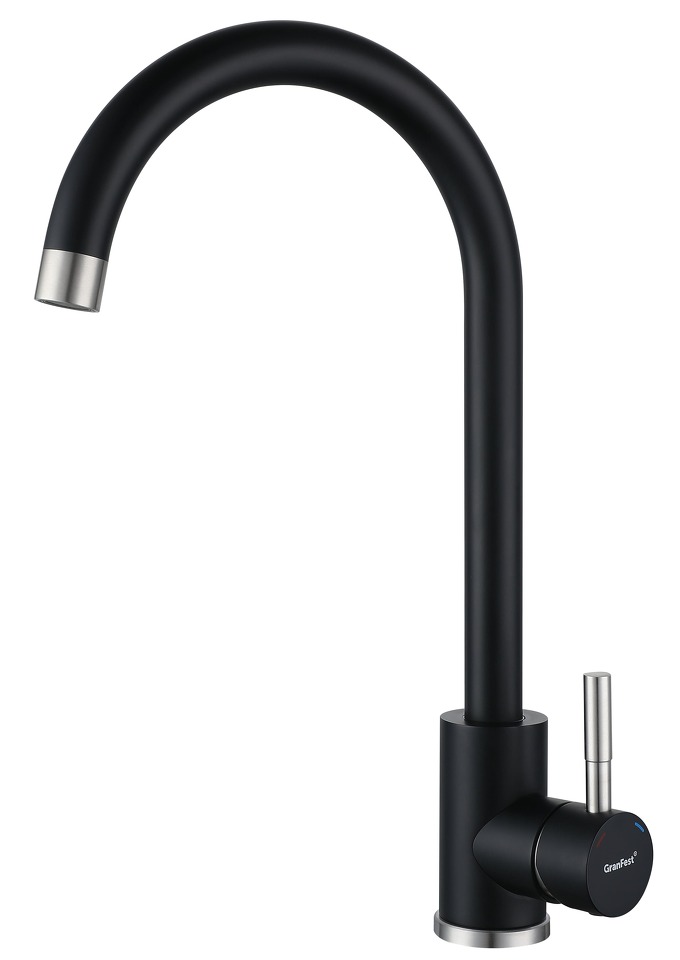 Фото Смеситель для кухни GranFest Z-5410 Черный