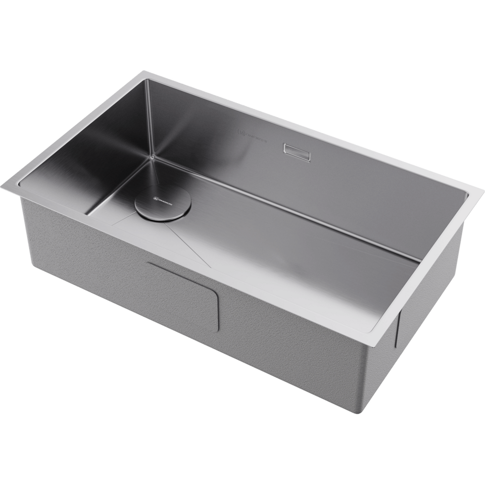 Фото Металлическая мойка Omoikiri Taki 74-U/IF-L Side-IN нерж. сталь/нержавеющая сталь