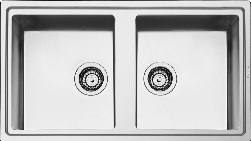 Фото Металлическая мойка Smeg LDR862-2