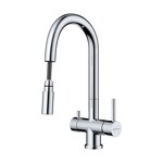 Превью картинка Смеситель для кухни Omoikiri Akita-S-IB латунь/indigo blue #3