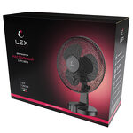 Превью картинка Вентилятор Lex LXFC 8376, 9" настольный вентилятор, черный #4
