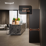 Превью картинка Холодильник с нижней морозилкой Weissgauff WRK 2010 D Inverter NoFrost Black #14