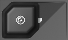 Картинка Rivelato LOCUS 85 1-чаш 850*500 antracite