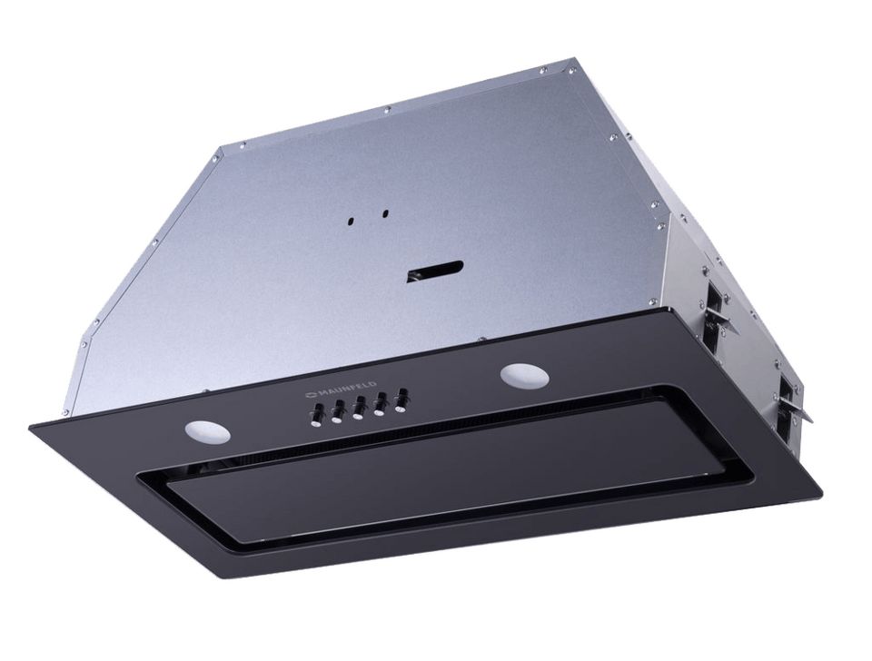 Фото Полновстраиваемая вытяжка Maunfeld TRAPEZE 601GG BLACK