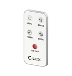 Превью картинка Вентилятор Lex LXFC 8361, 31" вентилятор-колонна, ПДУ, белый #5