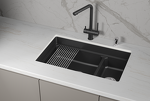 Превью картинка Кварцевая мойка GRANULA 7304iU, ШВАРЦ #1