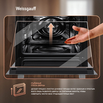 Превью картинка Электрический духовой шкаф Weissgauff EOM 791 SDB #21