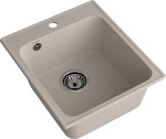 Превью картинка Кварцевая мойка GranFest GF-QUARZ 17 Песочный #3