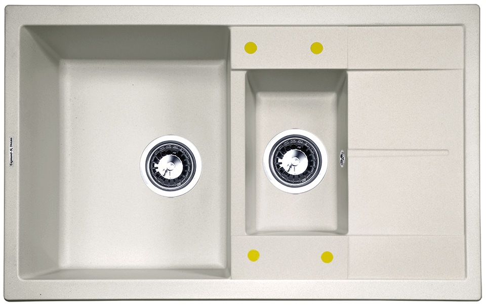 Фото Гранитная мойка Zigmund & Shtain RECHTECK 780.2 Осенняя трава