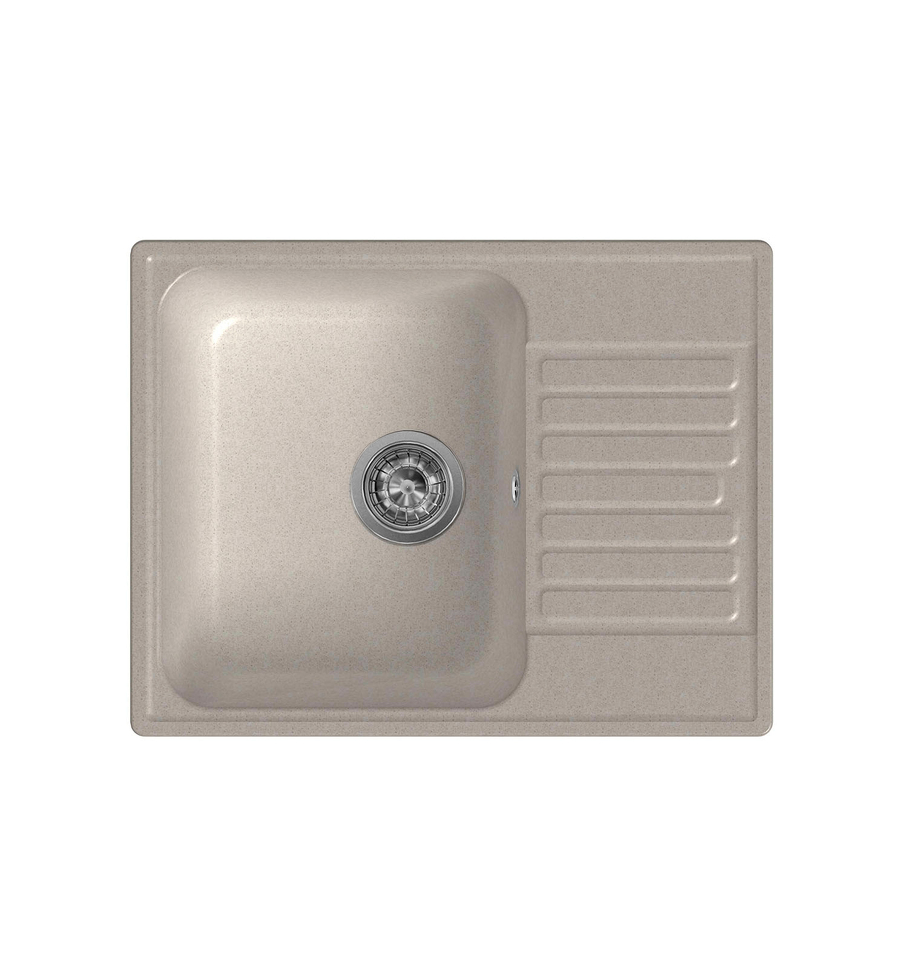 Фото Кварцевая мойка Lex GARDA 620 WHITE кварцевая мойка