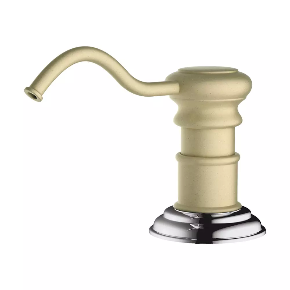 Фото Дозатор Omoikiri OM-01-MA латунь/марципан