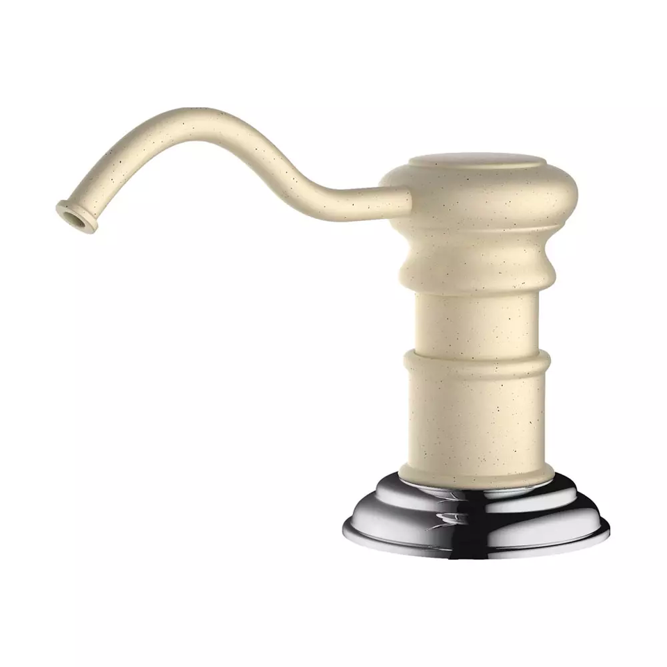 Фото Дозатор Omoikiri OM-01-BE латунь/ваниль