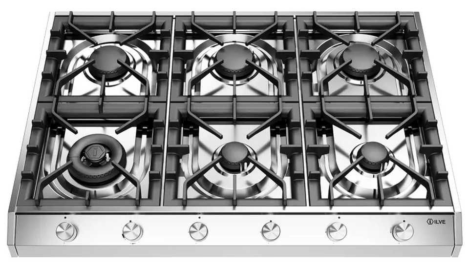 Фото Газовая варочная панель ILVE HCP9656D/SS