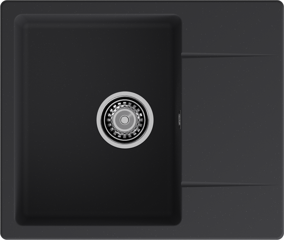 Фото Кварцевая мойка GranFest GF-URBAN 258L Черный