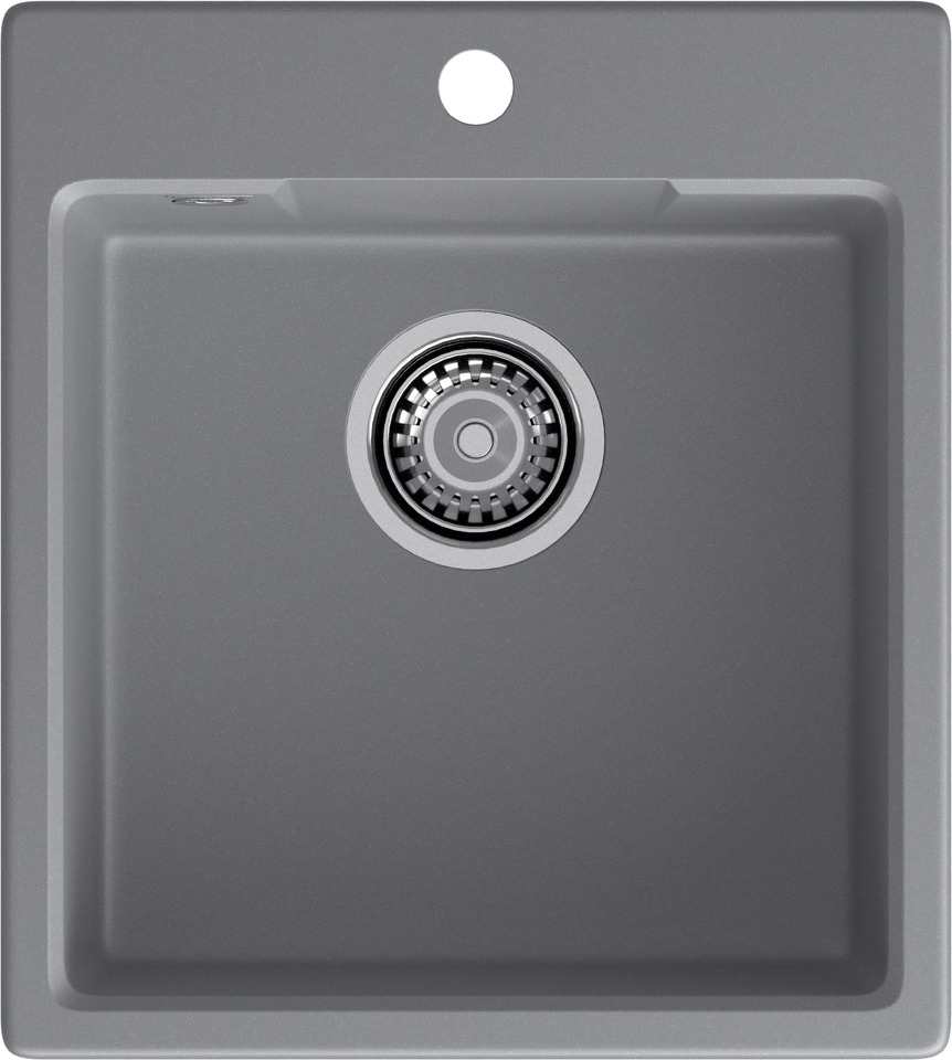 Фото Кварцевая мойка GranFest GF-URBAN 644 Темно-серый