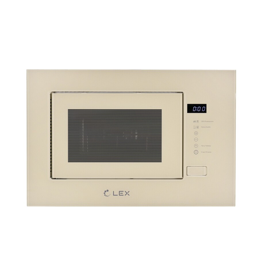 Фото Печь микроволновая встраиваемая Lex BIMO 20.01 IVORY микроволновая печь