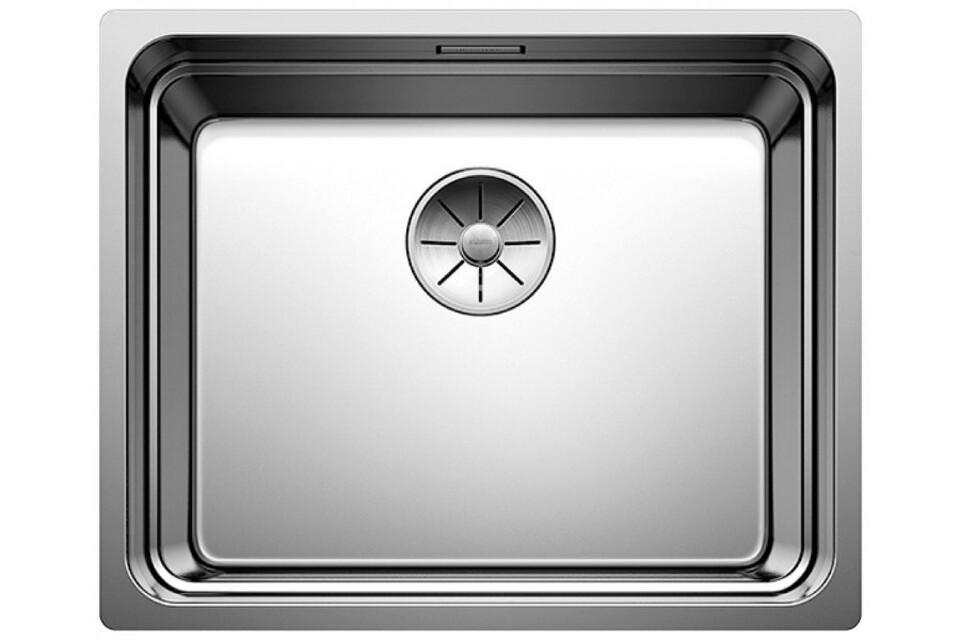 Фото Металлическая мойка Blanсo ETAGON 500 - IF нерж.сталь зеркальная полировка с отв. арм. InFino