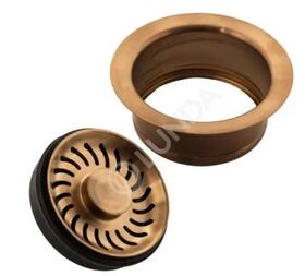 Картинка BoneCrusher Фланец для диспоузера Ø114 мод.Fasolo Vanadinite (розовое золото), сталепластиковое PVD-покрытие