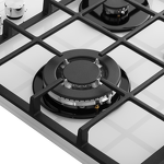 Превью картинка Газовая варочная панель Meferi MGH453WH GLASS POWER #11