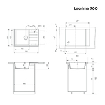 Превью картинка Кварцевая мойка Maunfeld MFQS-700B #3