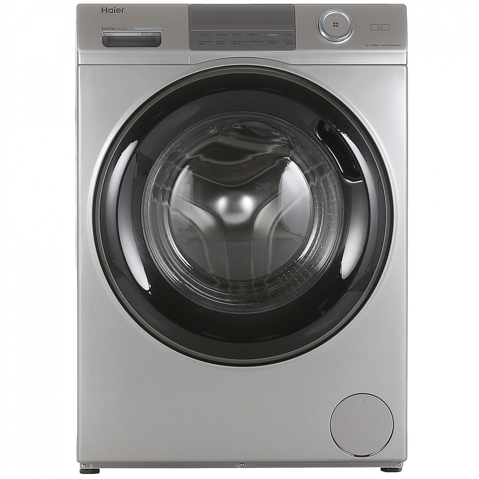 Фото Стиральная машина с фронтальной загрузкой Haier HW70-BP12969BS