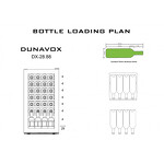 Превью картинка Шкаф винный  Винный холодильник (шкаф) компрессорный Dunavox 28 бут DX-28.88K (снят с производства) #2