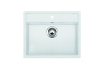 Превью картинка Гранитная мойка Blanсo DALAGO 6-F SILGRANIT PuraDur белый с клапаном-автоматом #1