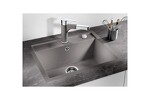 Превью картинка Гранитная мойка Blanсo DALAGO 6-F SILGRANIT черный с клапаном-автоматом #3