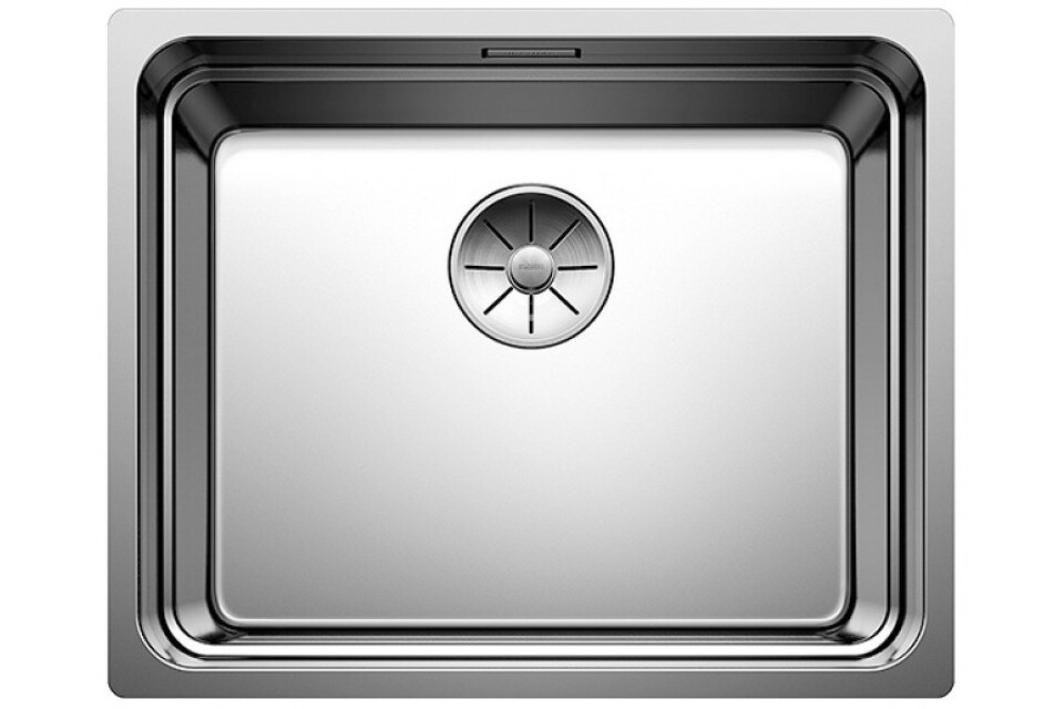 Фото Металлическая мойка Blanсo ETAGON 500 - U нерж.сталь зеркальная полировка с отв. арм. InFino