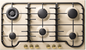 Картинка ILVE HCB906DN/AWG античный белый (фурн. латунь)