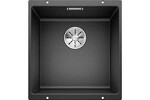 Превью картинка Гранитная мойка Blanсo SUBLINE 400-U SILGRANIT PuraDur антрацит с отв.арм. InFino #1