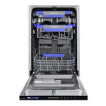 Превью картинка Посудомоечная машина 45см встраиваемая Maunfeld MLP-08IMR #5