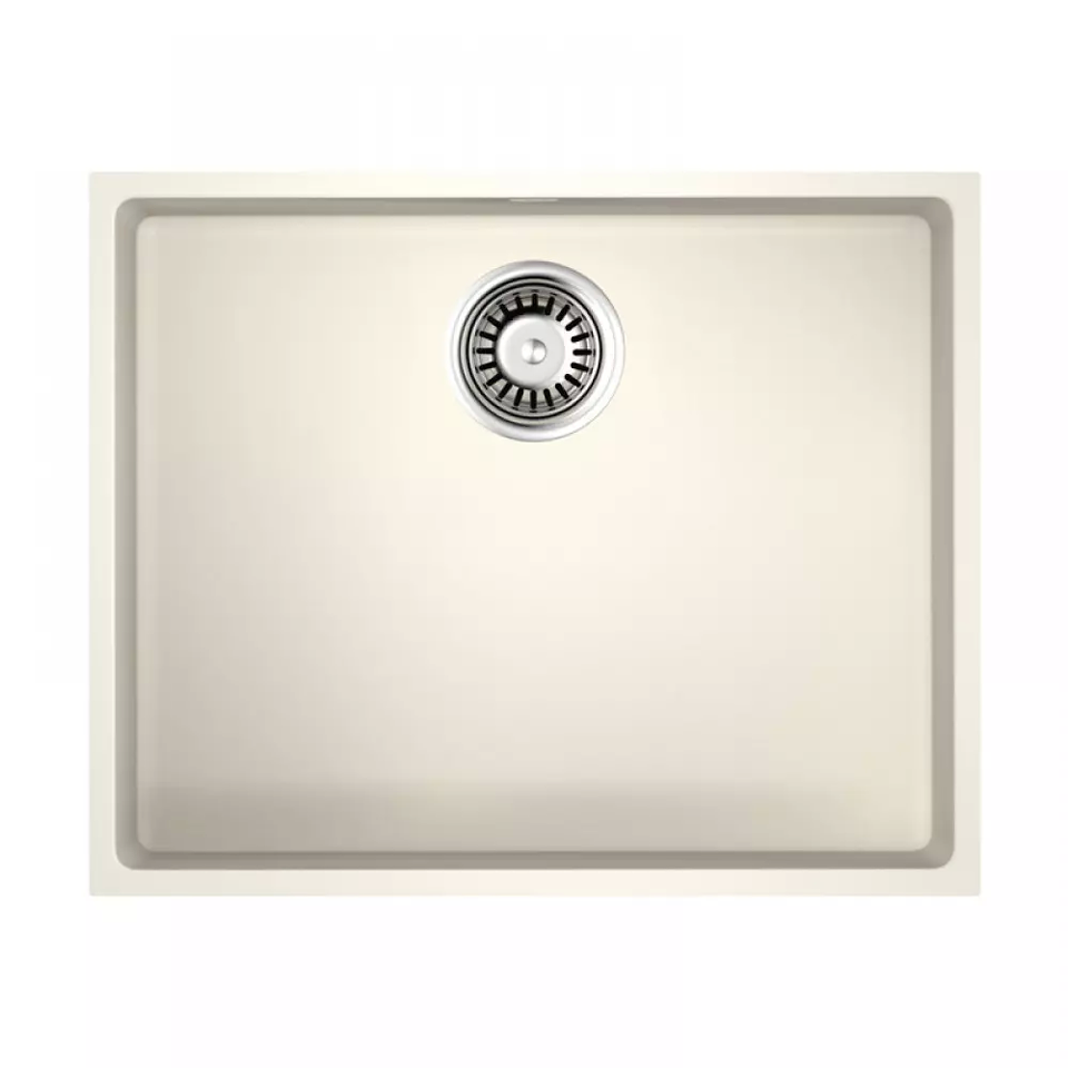 Фото Гранитная мойка Omoikiri Bosen 54-U-WH Tetogranit/белый