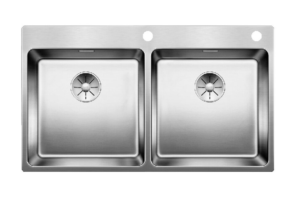 Фото Металлическая мойка Blanсo ANDANO 400/400-IF-A нерж. сталь зеркальная полировка с кл.-авт. PushControl