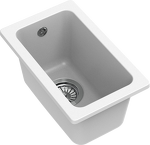 Превью картинка Кварцевая мойка Rivelato BERKANA 25 подст.монтаж 1-чаш 305*455 brina #2