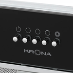 Превью картинка Полновстраиваемая вытяжка KRONA KATE 600 GLASS BLACK PB K #3