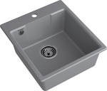 Превью картинка Кварцевая мойка GranFest GF-URBAN 644 Темно-серый #2