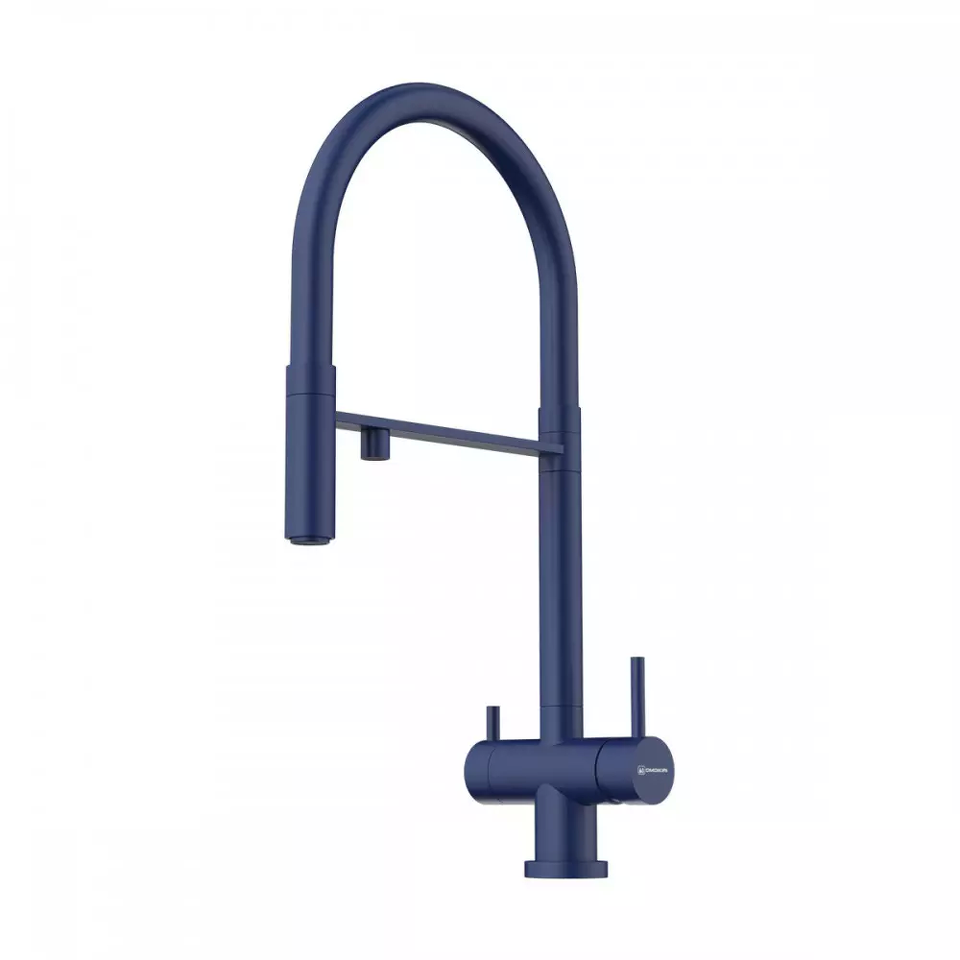 Фото Смеситель для кухни Omoikiri Kanto-IB латунь/indigo blue