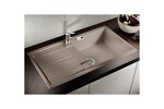 Превью картинка Гранитная мойка Blanсo METRA XL 6S SILGRANIT PuraDur антрацит с клапаном-автоматом #3