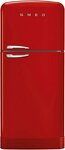 Превью картинка Холодильник с верхней морозилкой Smeg FAB50RRD5 #1