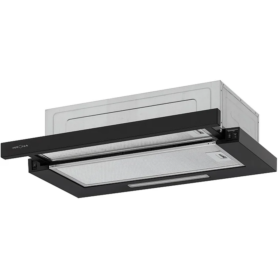 Фото Встраиваемая вытяжка KRONA KERRY 600 BLACK PB V2
