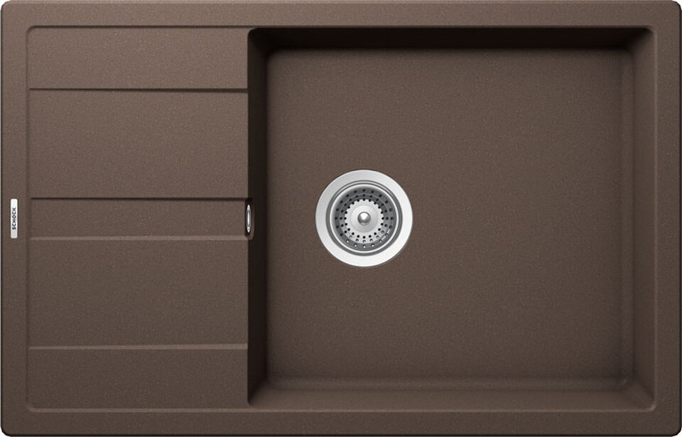 Фото Гранитная мойка SCHOCK OPTIMA 60D MAX CRISTALITE мокка