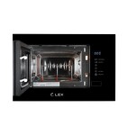 Превью картинка Печь микроволновая встраиваемая Lex BIMO 20.01 BLACK микроволновая печь #2