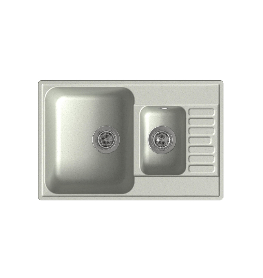 Фото Кварцевая мойка Lex ST. MORITZ 740 SPACE GRAY кварцевая мойка