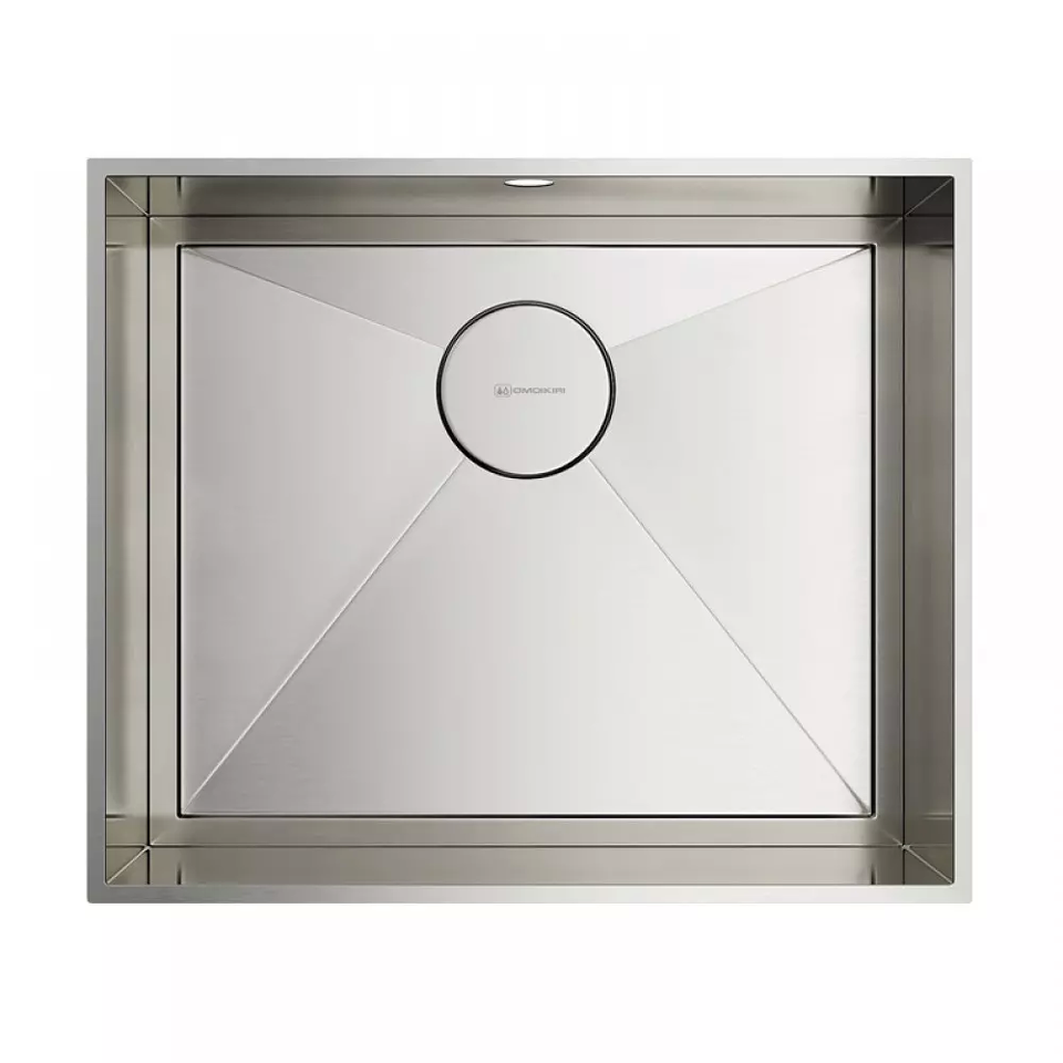 Фото Металлическая мойка Omoikiri Kasen 53-26-INT-IN нерж. сталь/нержавеющая сталь