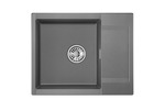 Превью картинка Кварцевая мойка GRANULA 6202, ГРАФИТ #3